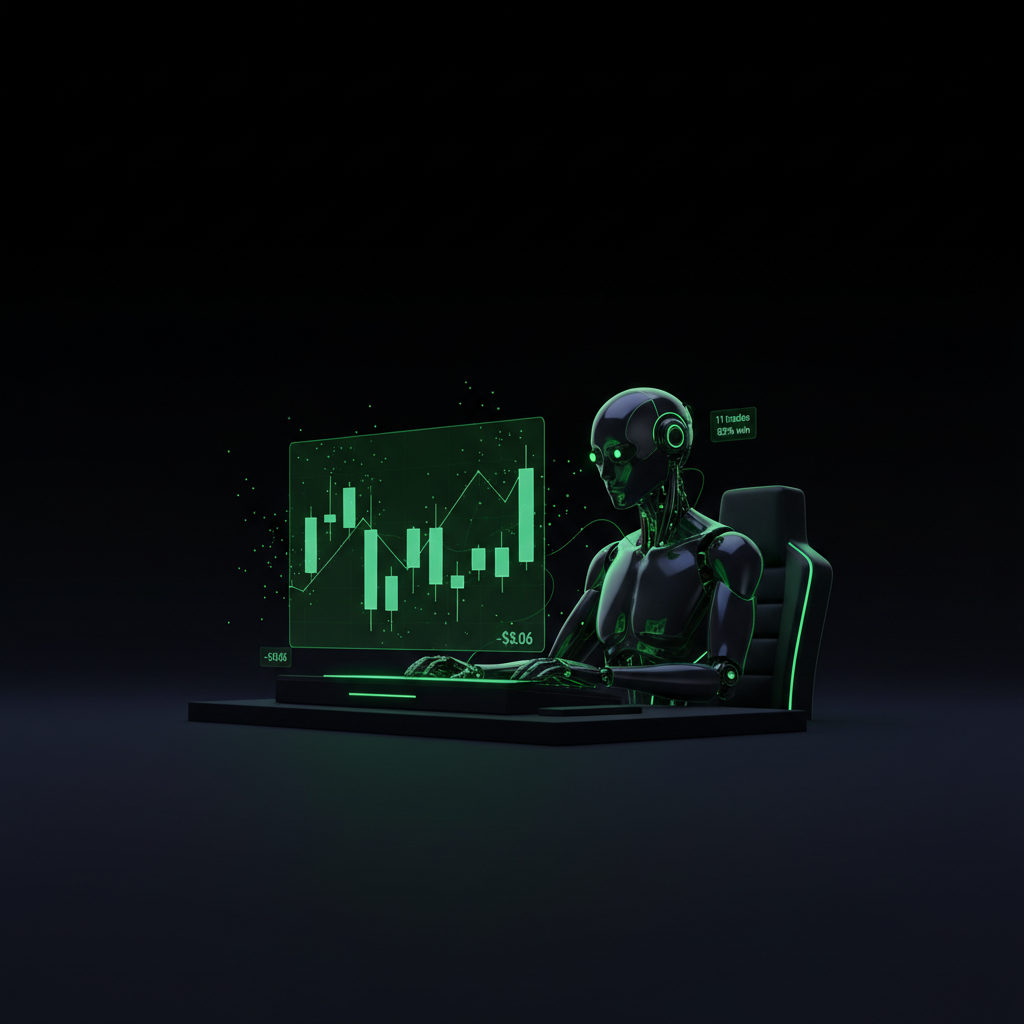 AI Agent trading crypto on Binance — day one results