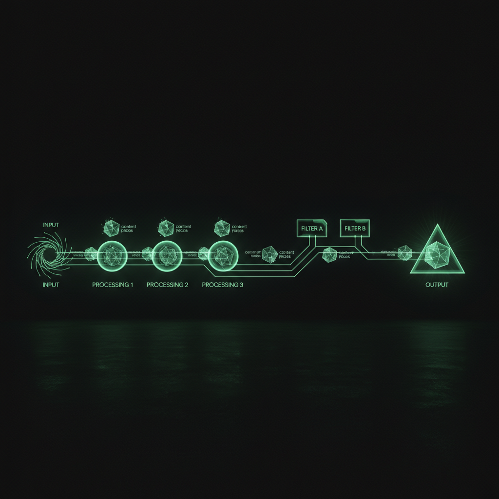 Automated content pipeline visualization