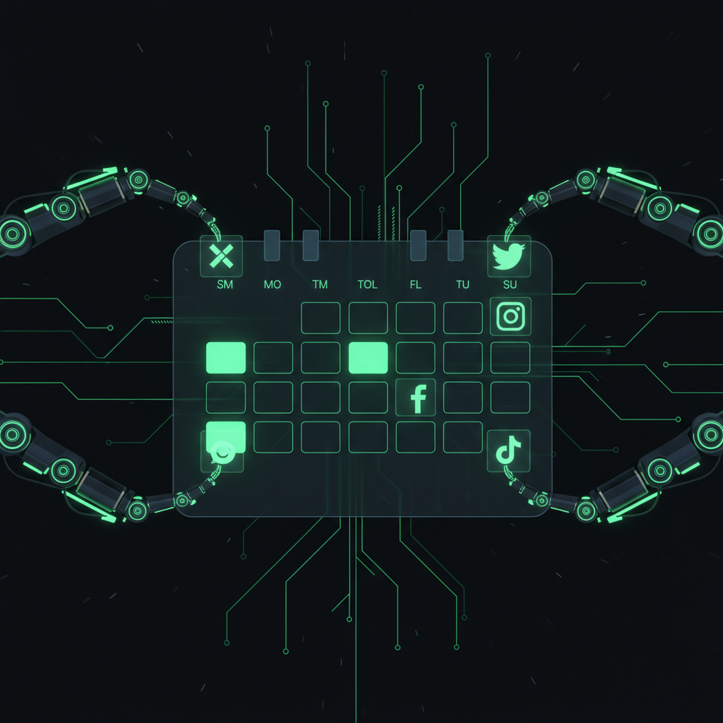 AI content scheduler